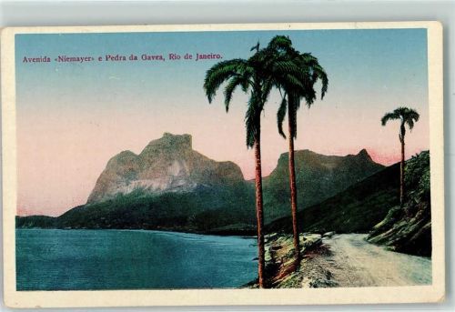 Rio de Janeiro Avenida "Niemayer" e Pedra de Gavea AK