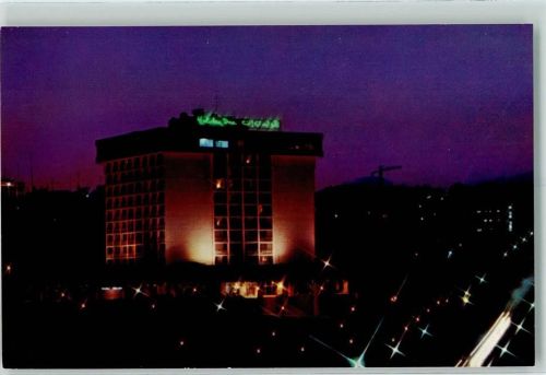 Amman Holiday Inn Nacht Beleuchtung