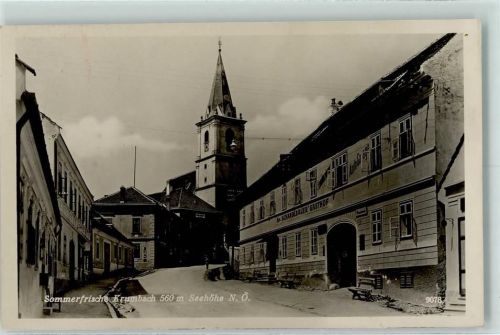 Krumbach 1950 Schandlbauer Gasthaus