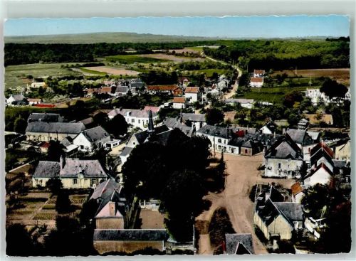 Saint-Eloy-de-Gy 1972 Fliegeraufnahme