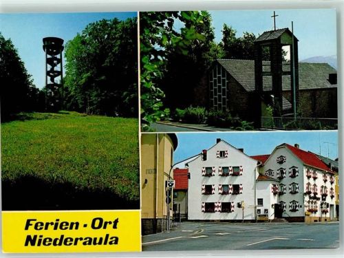 Niederaula Rückseite mit Abschürfungen bzw Kleberesten