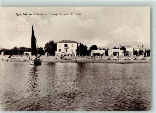 Igea Marina Pensione Romagnola vista dal mare