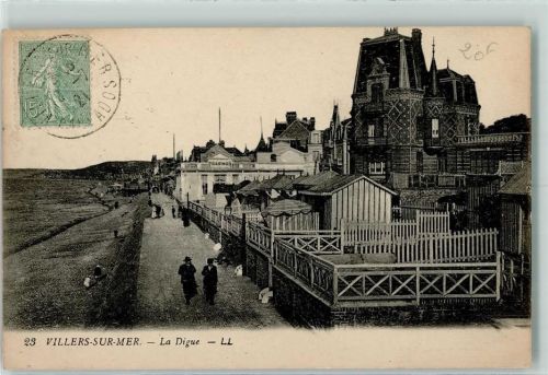Villers-sur-Mer 1921 La Digue AK