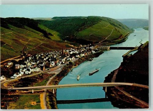 Neef Moselbrücke Fliegeraufnahme