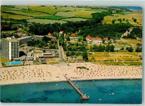 Pelzerhaken Badestrand Fliegeraufnahme