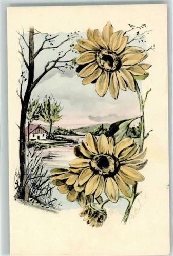 Sonnenblumen 1900 AK