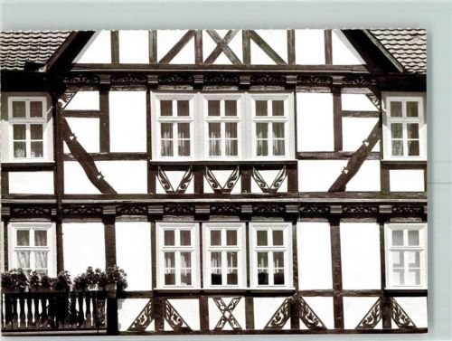Eschwege Altes Fachwerkhaus Marktplatz