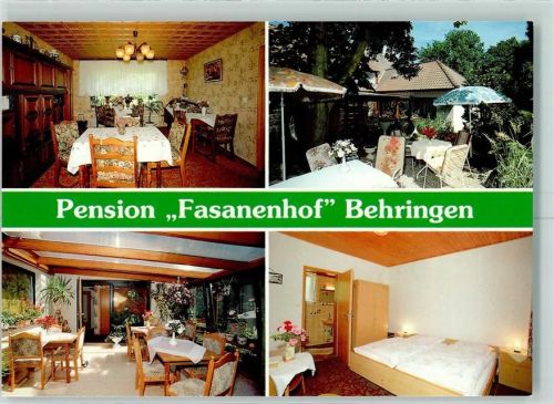 Behringen Pension Fasanenhof Innenansicht