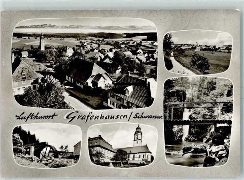 Grafenhausen Wasserfall Wasserrad Schlucht