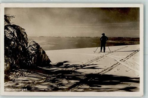 Oberlenningen Ort lt. Stempel Wintermorgen