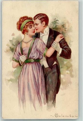 Poesie / Liebe Serie 495-4 AK