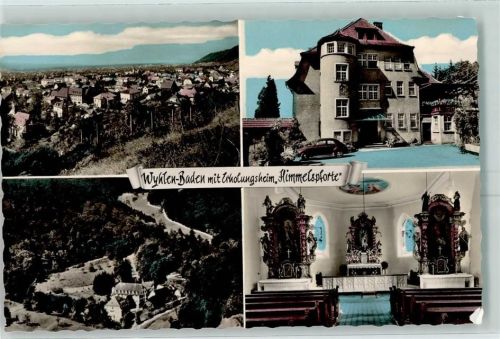 Wyhlen Erholungsheim Himmelspforte Altaransicht