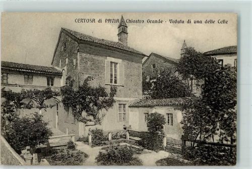 Certosa di Pavia 1910 Chiostro Grande