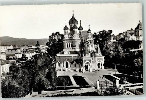 Nice Eglise Russe AK