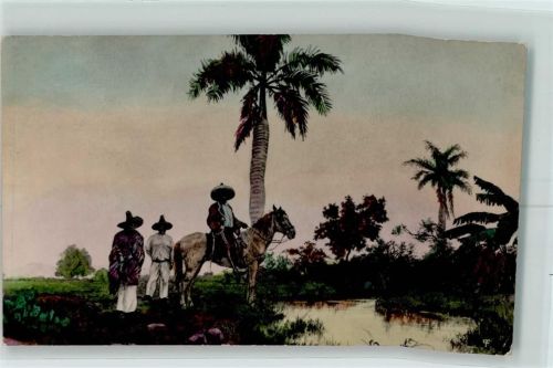 Mexiko City Tracht Reiter