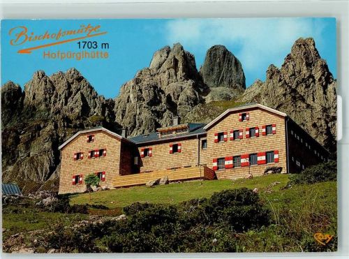 Hofpürglhütte Hüttenstempel