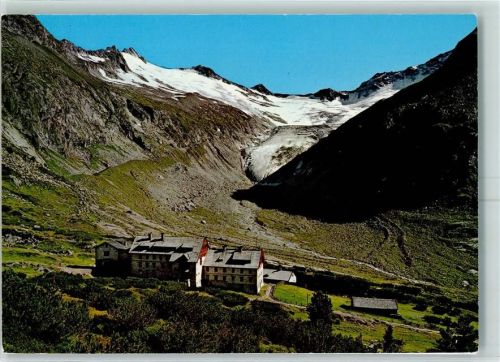 Berliner Hütte Beschreibung aufgeklebt Hüttenstempel