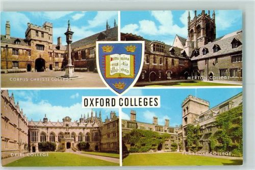 Oxford Oxford Colleges Corpus Christi College Merton College Oriel College Pembroke College