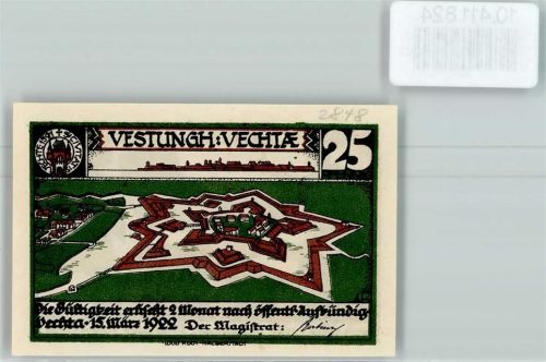 Vechta Notgeld Festung