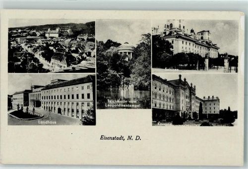 Eisenstadt Landhaus Schloss Kaserne Leopoldinentempel