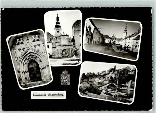 Bad Radkersburg Kirchenportal Marktplatz Grenzbrücke