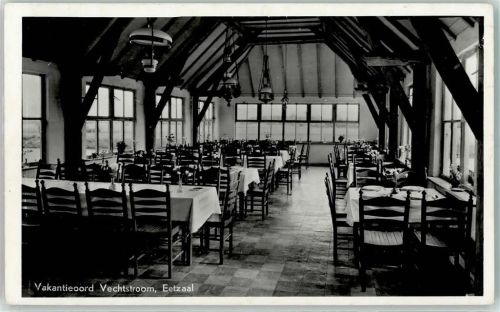 Dalfsen 1955 Vakantie Konferentieoord "Vechtstroom" Oudleusen - Eetzaal
