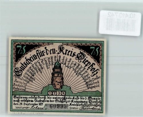 Diepholz Notgeld