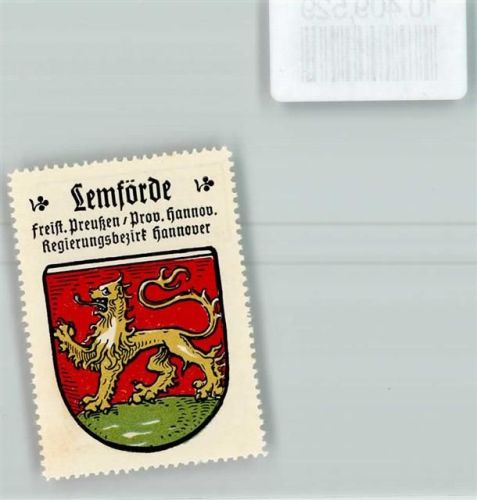 49448 W2844 Lemförde - Vignette Wappen Kaffee Hag ca 1920-1940