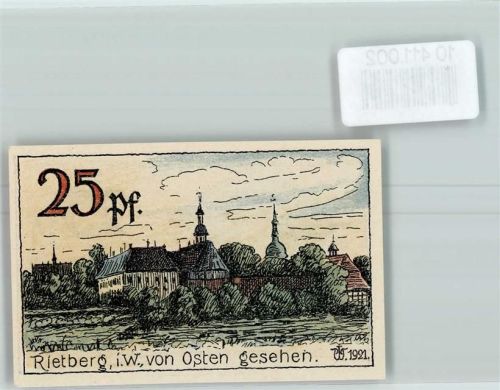 Rietberg Notgeld