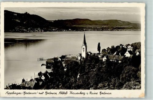 Sipplingen Ruine Bodmann Schloß Frauenberg Bodensee