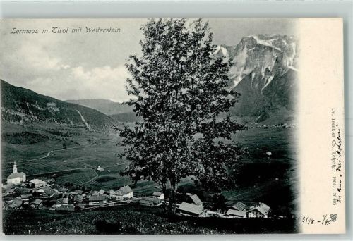 Lermoos 1904 Wetterstein