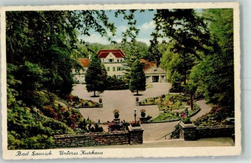 Bad Lausick Unteres Kurhaus Parkanlage