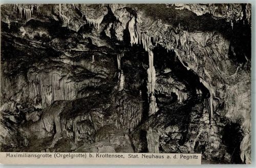 Neuhaus Maximiliansgrotte Orgelgrotte b. Krottensee