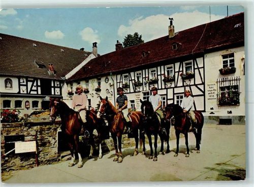 65779 W6233 Rettershof , Taunus - Klostergut Rettershof Reitergruppe