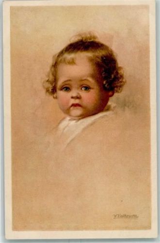 Verlag Rökl 1386 Kinderkopf AK
