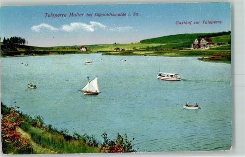 Dippoldiswalde Talsperre Malter Boote