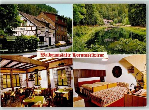67471 W6738 Elmstein - Gasthaus Hornesselwiese Innenansicht