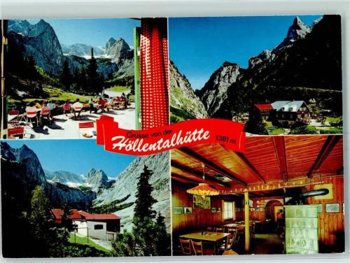Höllentalangerhütte Beschreibung aufgeklebt