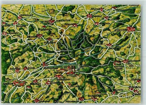 Ulrichstein Landkarte Vogelsberg