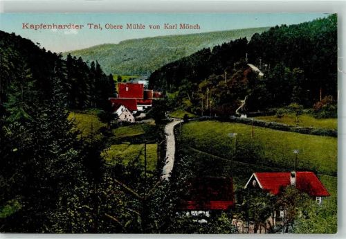 Unterreichenbach Kapfenhardter Tal Obere Mühle von Karl Mönch