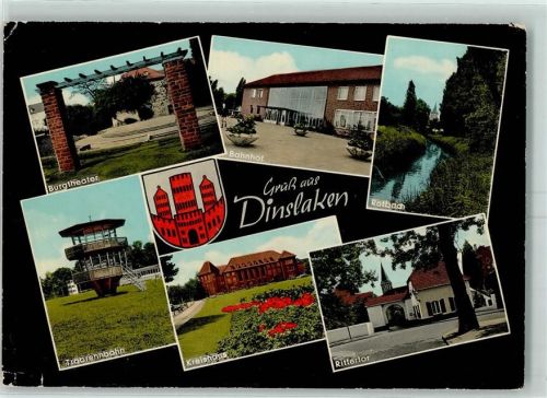 Dinslaken Burgtheater Bahnhof Rotbach Trabrennbahn Kreishaus Rittertor