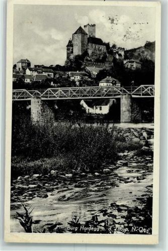 Hardegg Brücke Burg an der Thaya