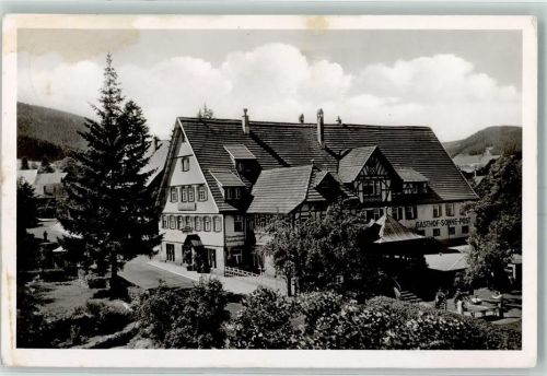 Klosterreichenbach Hotel Pension Sonne-Post Bes. Chr. Schwenk