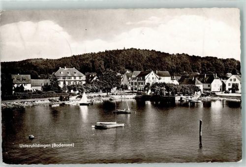 Unteruhldingen Bodenseeufer Segelboote