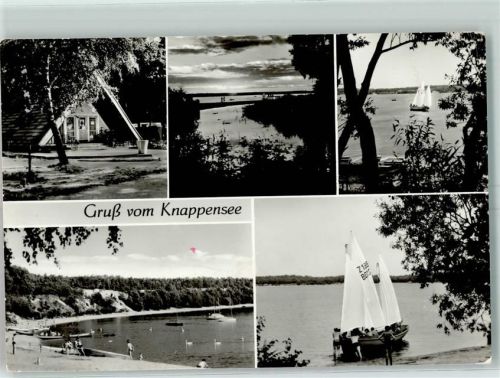 Knappenrode Knappensee Segelboot
