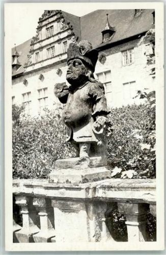 Weikersheim Schloßpark Brückenfigur
