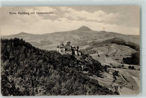 Rechberg 1905 Ruine Rechberg Hohenstaufen