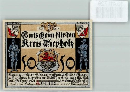 Diepholz Notgeld Ritter
