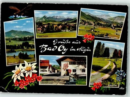 Oy Badesee Zugspitz Daumengruppe Dorfstraße Alpspitze