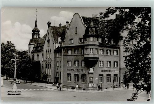 14641 O1550 Nauen , Havelland - Rat des Kreises Kreissparkasse